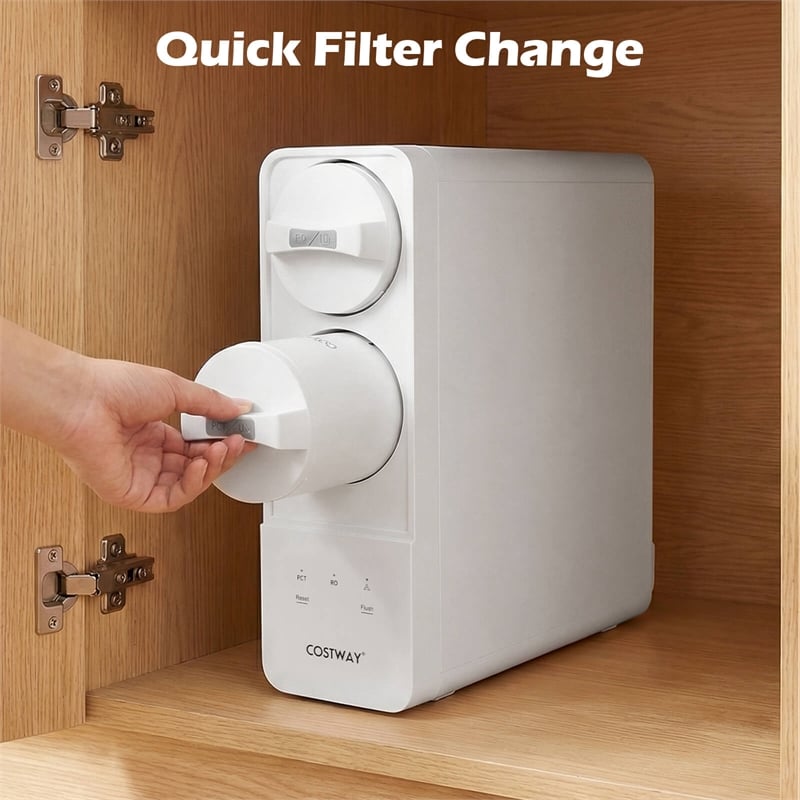 Replacement PCT Filter for AW-RB20/AW-RB05 Under-Sink Reverse Osmosis System White Plastic