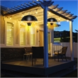 1500W Electric Outdoor Hanging Patio Heater w/ IPX4 Waterproof