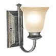 Woodbridge Lighting Dresden 1 Light Steel Wall Sconce in Graystone