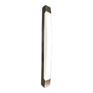 Woodbridge Lighting Luna 31.25&quot 1 Light Steel/Acrylic Wall Light in Satin Nickel