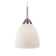 Woodbridge Lighting Hampton Ridge Cluster Pendant in Satin Nickel/Opal Glass