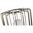 Woodbridge Lighting Tanner Steel Table Lamp with Embedded LED in Brushed Brass