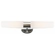 Woodbridge Lighting Ellis LED Steel/Acrylic Wall Light in Satin Nickel