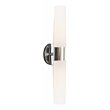 Woodbridge Lighting Ellis LED Steel/Acrylic Wall Light in Satin Nickel