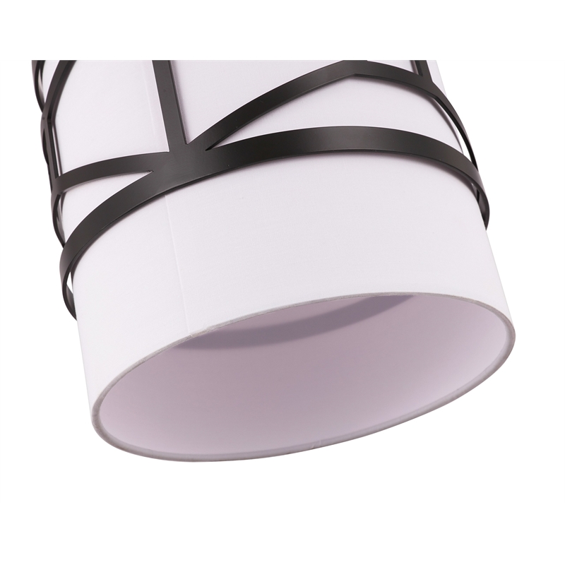 Woodbridge Lighting Regan 1-light Steel & Glass Mini Pendant in Bronze