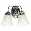 Woodbridge Lighting Ridgemont 2-light Glass Bath Light in Chrome (Set of 4)