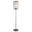 Woodbridge Lighting Tanner 1-light Embedded LED Glass Floor Lamp in Brass
