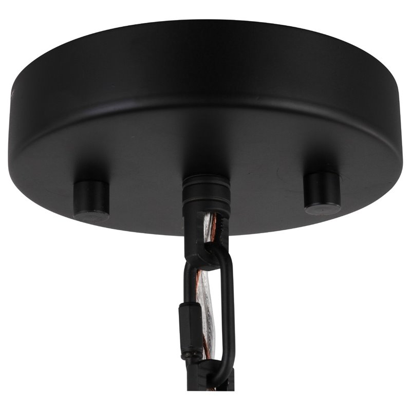 Woodbridge Lighting Cascade 1-light Glass Mini Pendant in Oil-Rubbed Bronze