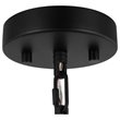 Woodbridge Lighting Cascade 1-light Glass Mini Pendant in Oil-Rubbed Bronze