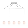 Woodbridge Lighting Langston Transitional Metal Linear Pendant in Chrome