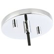 Woodbridge Lighting Christina Transitional Metal Pendants in Chrome