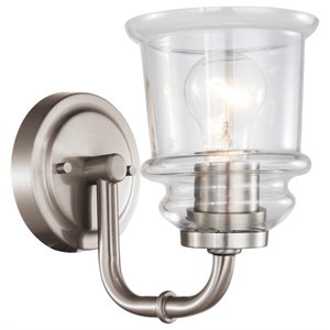 Woodbridge Lighting Elliot 19551 1 Light Metal Bath in Antique Nickel