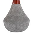 Woodbridge Lighting Carson Traditional Cement/Fabric Table Lamp in Gray