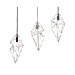 Woodbridge Lighting Lanning 5-Light Metal Linear Pendant in Nickel