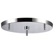 Woodbridge Lighting Fulton ST64 3-Light Metal Cluster Pendant in Chrome