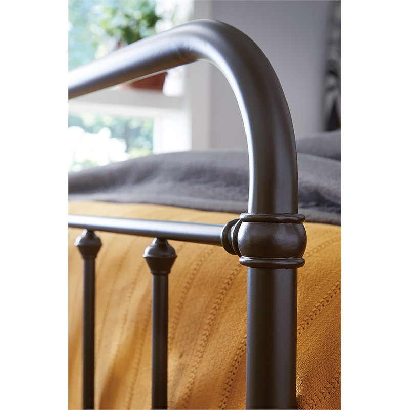 Beaconsfield King Bed w/ Frame - Oiled Bronze