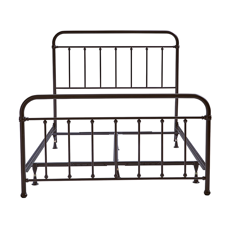 Beaconsfield Queen Bed w/ Frame - Oiled Bronze