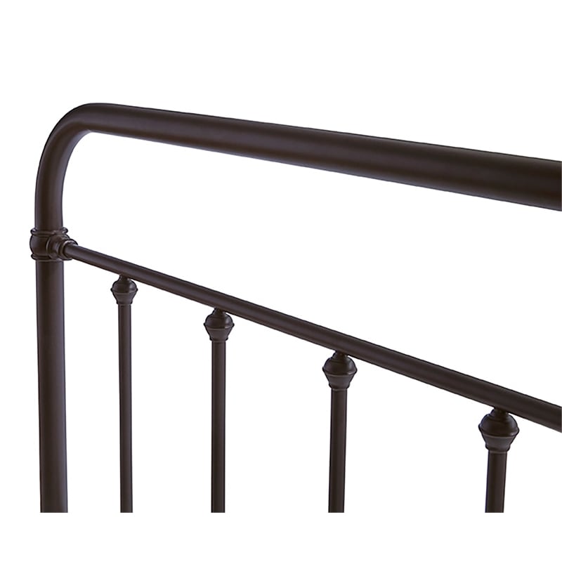 Beaconsfield Queen Bed w/ Frame - Oiled Bronze