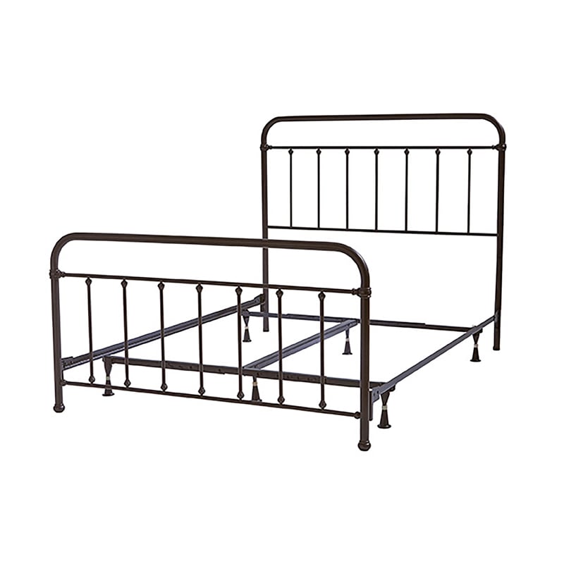 Beaconsfield Queen Bed w/ Frame - Oiled Bronze