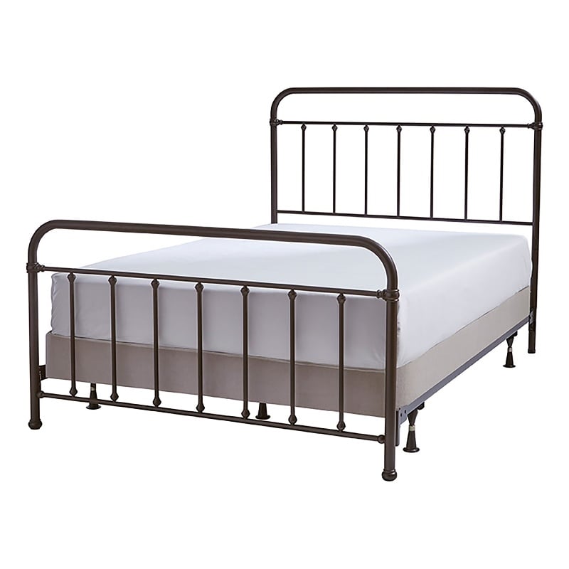 Beaconsfield Queen Bed w/ Frame - Oiled Bronze