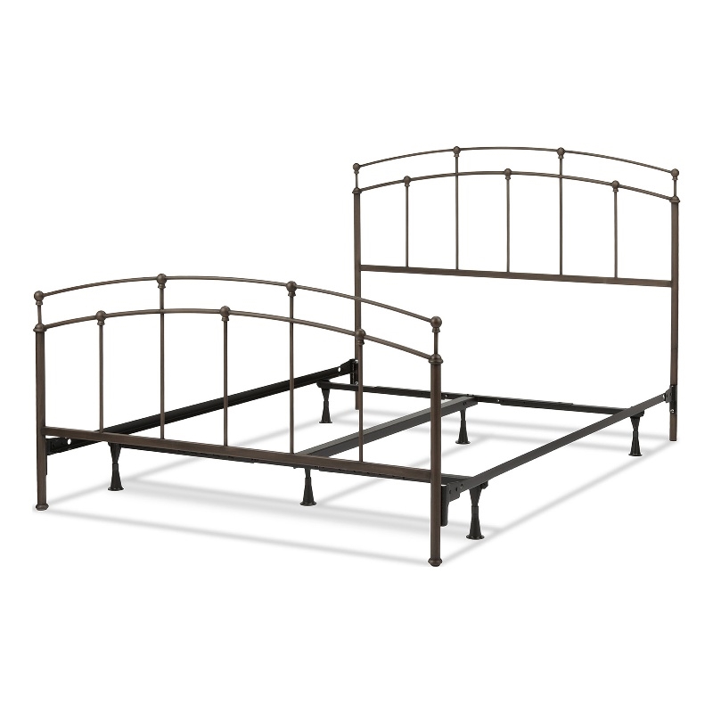 Fenton Full Bed w/ Frame - Black Walnut