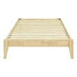 Willa Twin Wood Platform Bed - Natural Finish