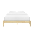 Willa Queen Wood Platform Bed - Natural Finish