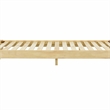 Willa Queen Wood Platform Bed - Natural Finish
