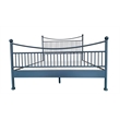 Santorini - Complete Bed - King - Matte Black Finish