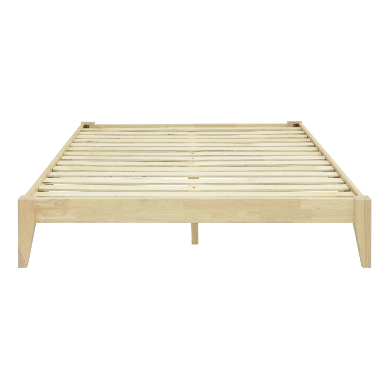 Willa Full Wood Platform Bed - Natural Finish