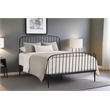 Arlo - Complete Bed - King - Matte Black Finish