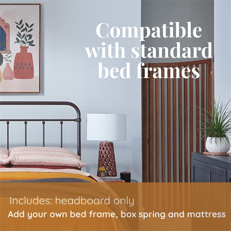 Beaconsfield King Headboard Only - Oiled Bronze