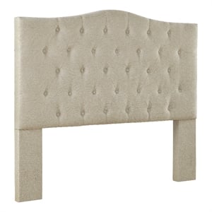 Maya King Headboard Only - Beige
