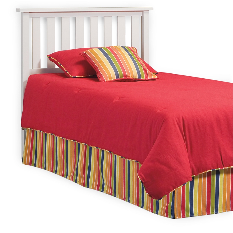 Oxford Twin Headboard Only - White