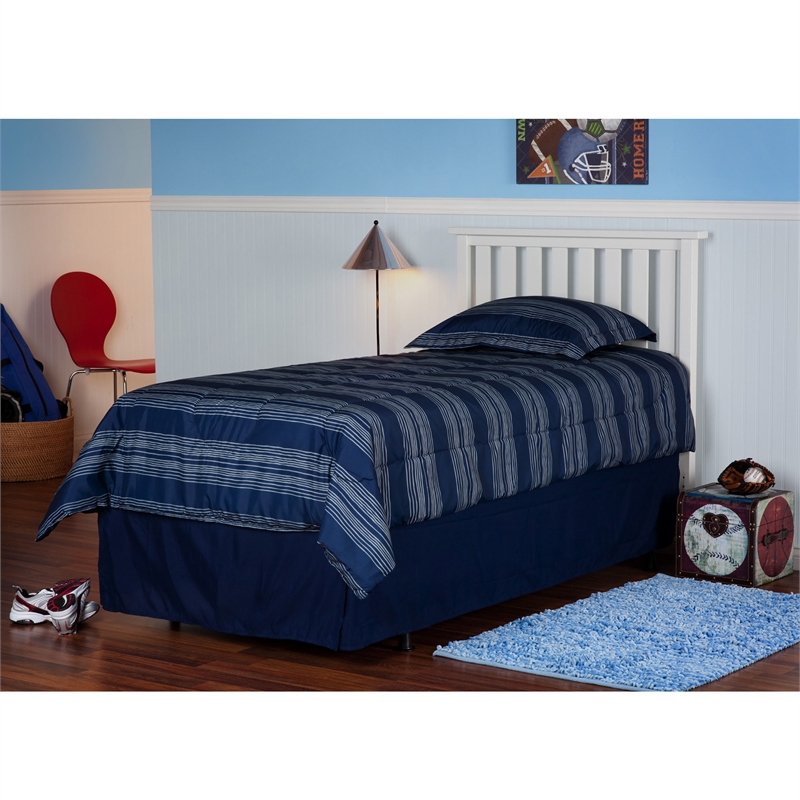 Oxford Twin Headboard Only - White