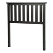 Oxford Twin Headboard Only - Black