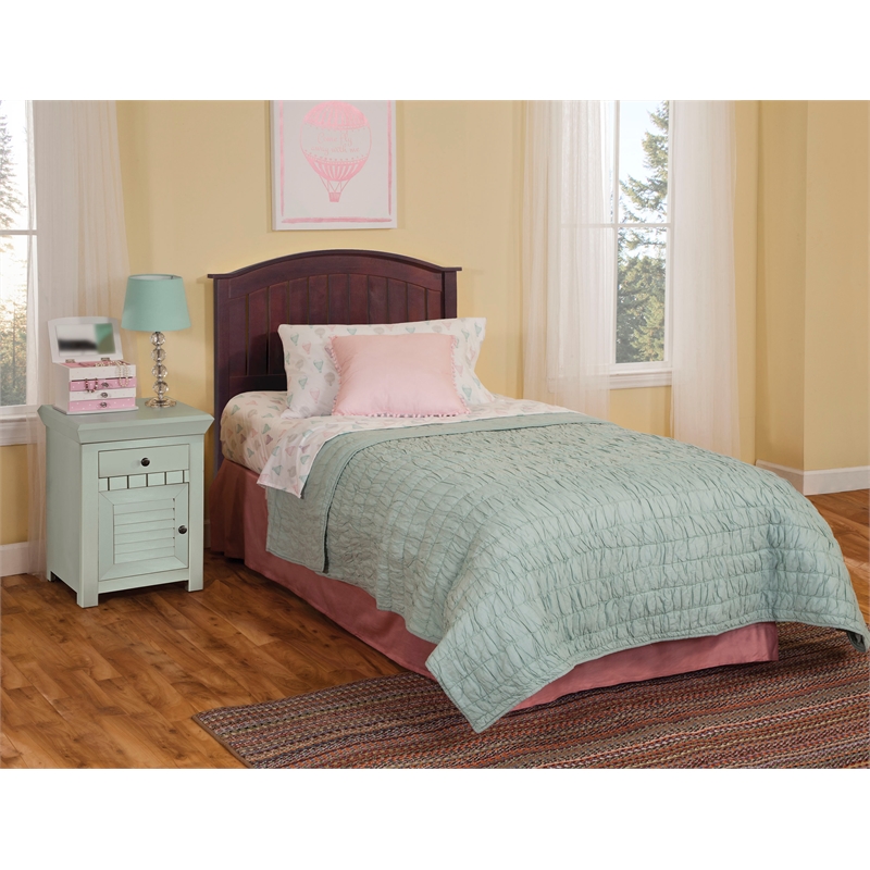 Cardiff Twin Headboard Only - Merlot