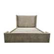 Alar - Complete Bed - King - Light Brown