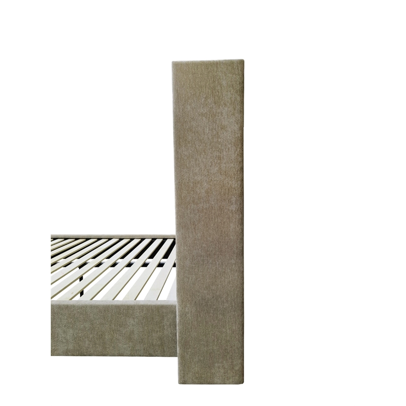 Alar - Complete Bed - Queen - Light Brown