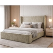Alar - Complete Bed - Queen - Light Brown