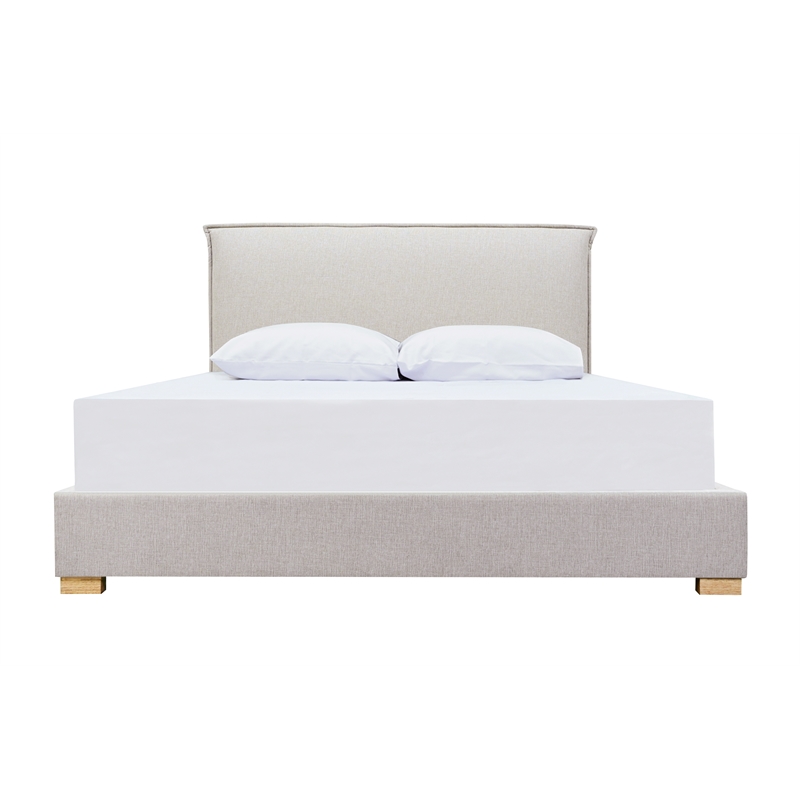 Claro - Complete Bed - King - Oatmeal