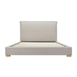 Claro - Complete Bed - Queen - Oatmeal