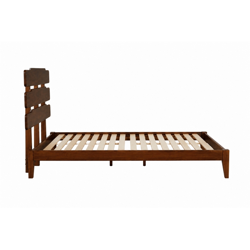 Complete Bed - King - Walnut