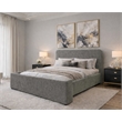 Nuage - Complete Bed - King - Stone