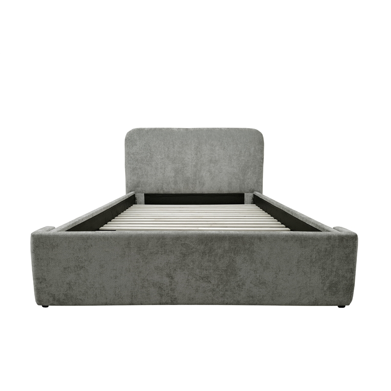 Nuage - Complete Bed - Queen - Stone