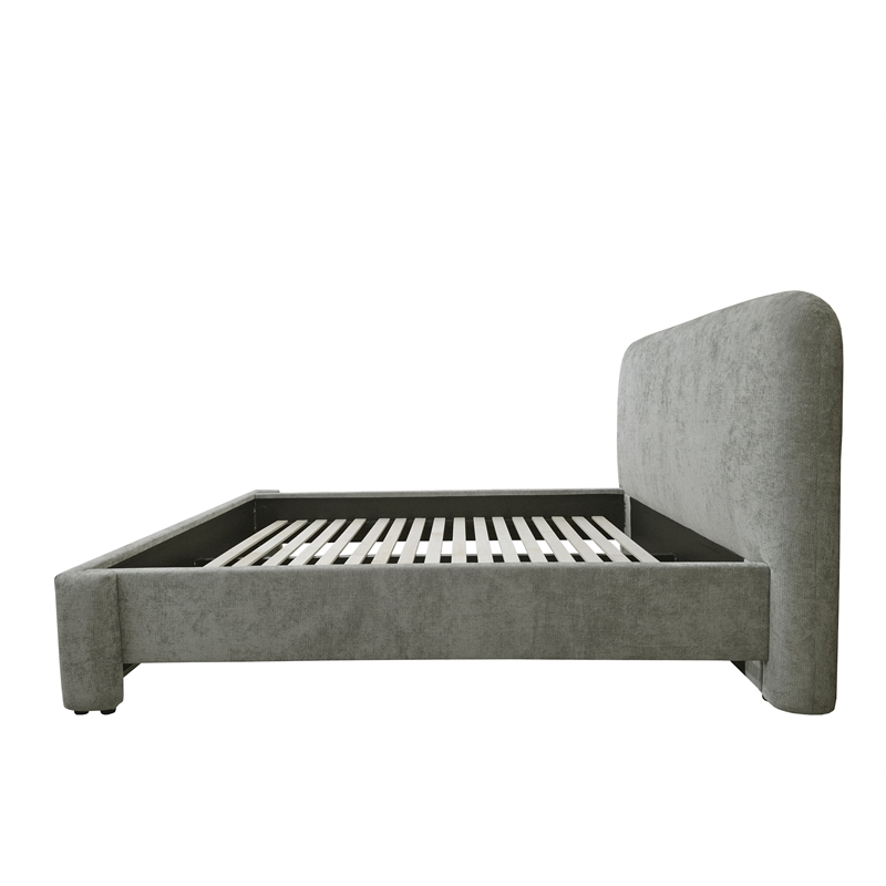 Nuage - Complete Bed - Queen - Stone