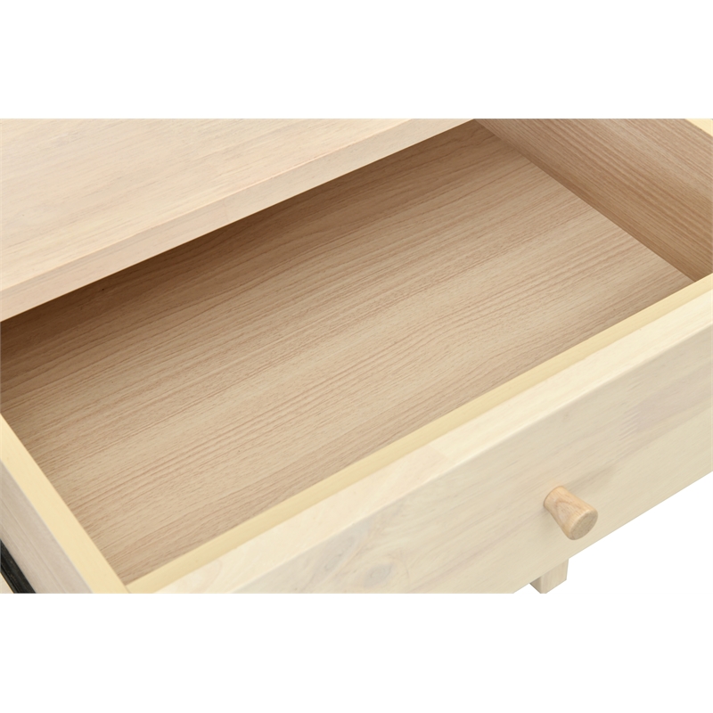 Willa - 2 Drawer Nightstand - Natural