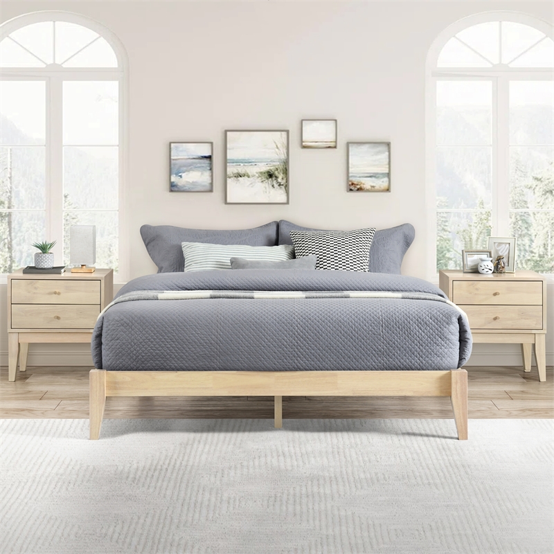 Willa - 2 Drawer Nightstand - Natural