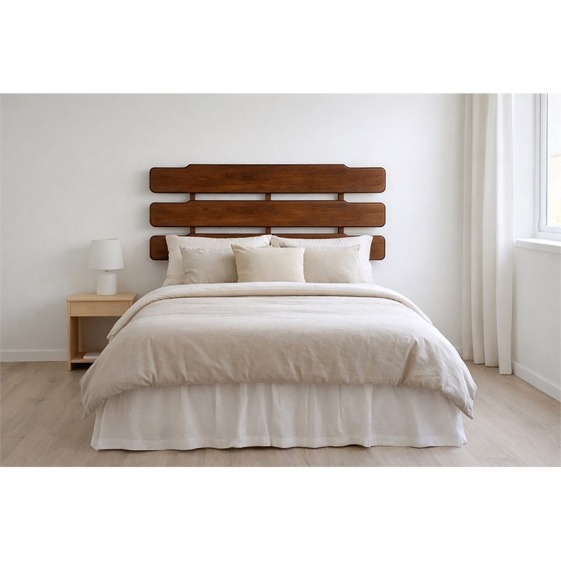 Headboard - King - Walnut