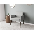 Lesro Mystic Lounge Reception Guest Chair in Gray